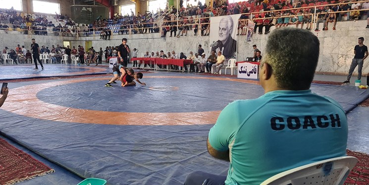 فیلم| برگزاری مسابقات کشتی قهرمانی بسیج مازندران در سالن شهید هاشمی‌نژاد بهشهر
