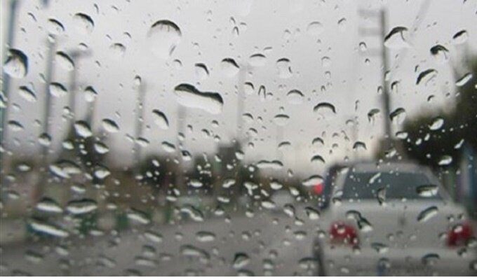 باران و وزش باد در مازندران