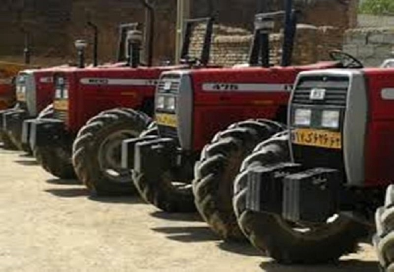 پلاک گذاری حدود سه هزار ماشین آلات کشاورزی در نکا