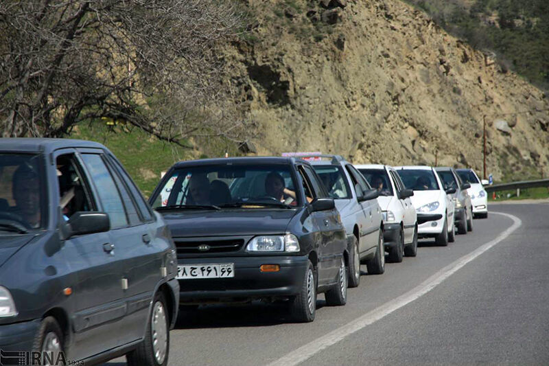 محدودیت ترافیکی در جاده کرج - چالوس اجرا می شود