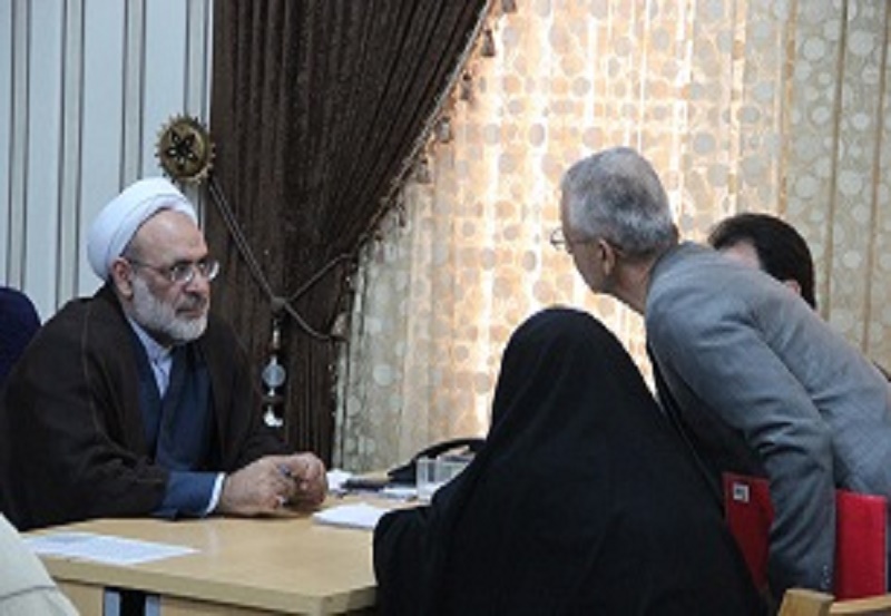 دیدار چهره به چهره بیش از ۲۲۰ نفر از مراجعین با رئیس کل دادگستری مازندران