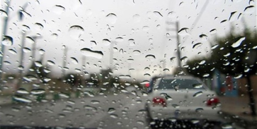  بارش باران در مازندران و گلستان/ ترافیک سنگین در آزادراه کرج-تهران