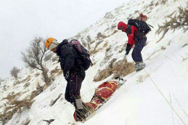 نجات سه کوهنورد در ارتفاعات البرز