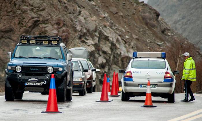 جلوگیری از ورود بیش از ۴۶ هزار خودرو در ورودی شهر‌های مازندران