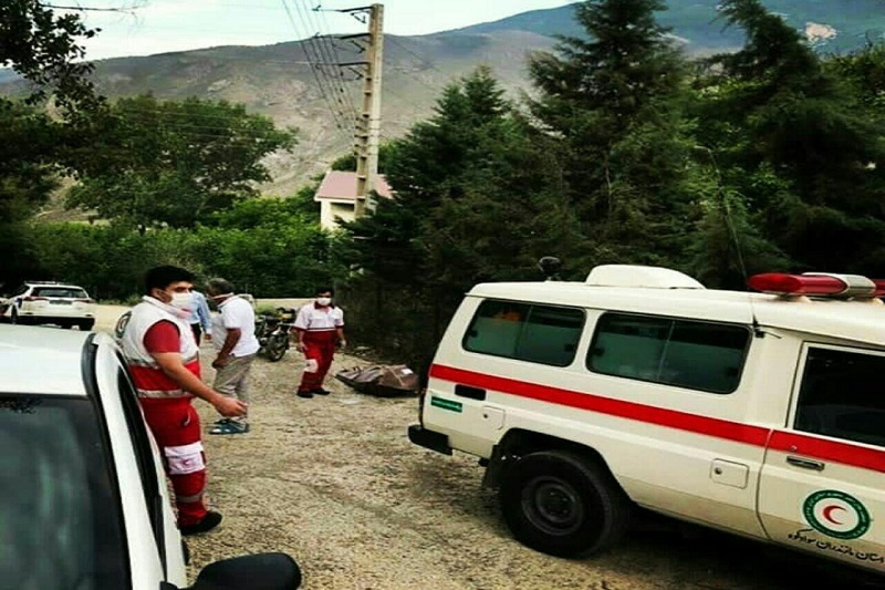 سقوط مرگبار خودرو پژو۴۰۵ به دره در سوادکوه