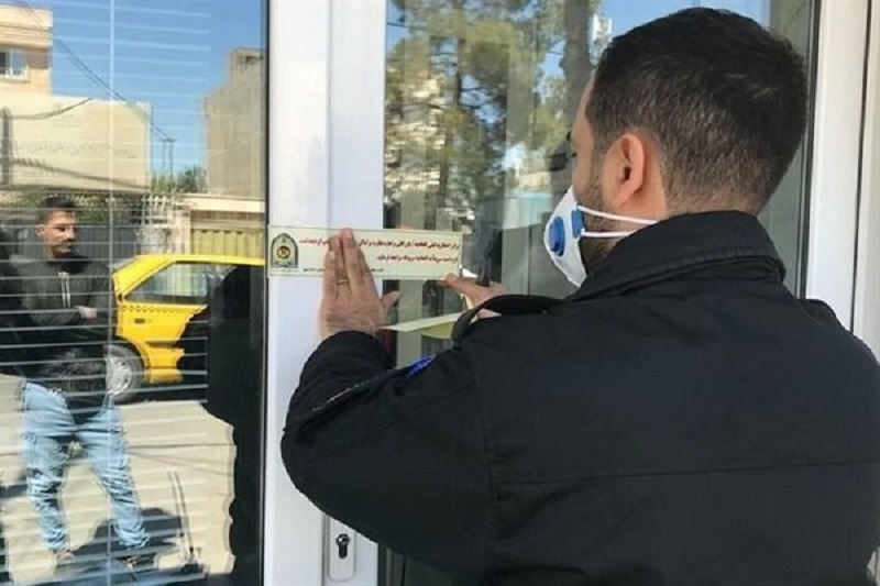 پلمپ ۸ هزار واحد صنفی به دلیل عدم رعایت پروتکل‌های بهداشتی