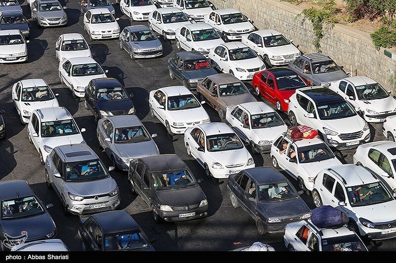 ترافیک پرحجم و روان در جاده های مازندران