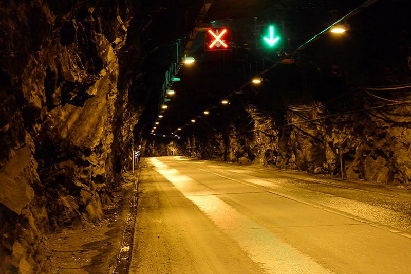 انسداد شبانه در جاده کرج - چالوس در محدوده شهرستانک