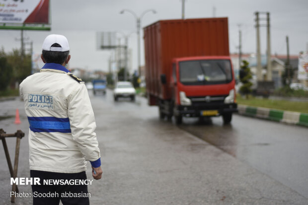 برگشت ۱۶ هزار خودرو از مبادی ورودی به شهرهای مازندران