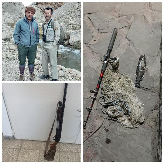 دستگیری شکارچیان متخلف در ۴ شهر مازندران