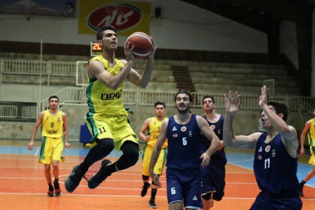 مصاف نماینده مازندران در لیگ برتر بسکتبال