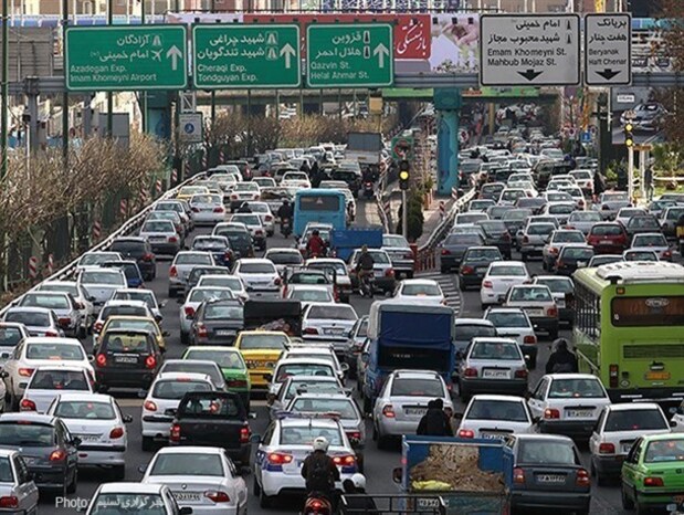  ترافیک سنگین در محور چالوس و فیروزکوه