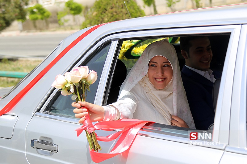مراسم ازدواج دانشجویی در دانشگاه پیام نور مازندران برگزار می‌شود